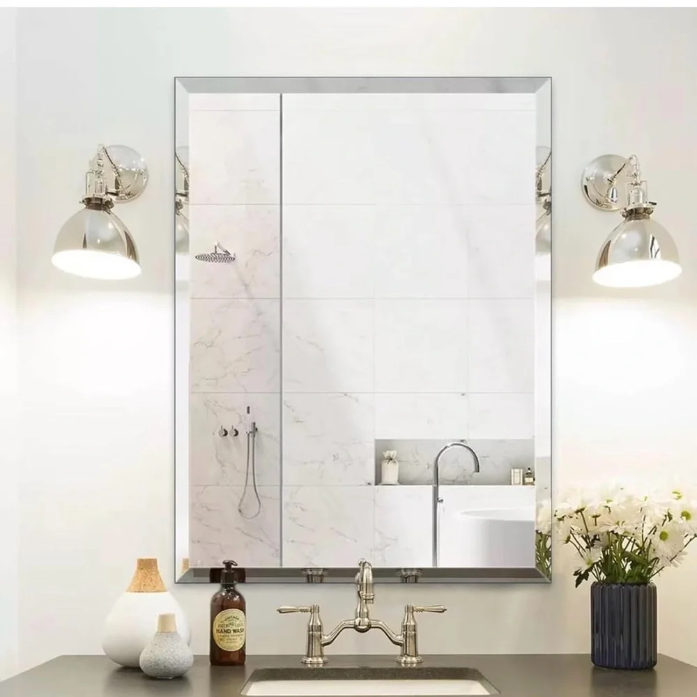 Elegant Silver Vanity Mirror